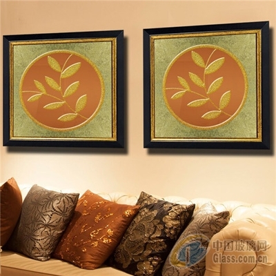藝術(shù)玻璃畫應(yīng)用于家居背景墻裝飾,產(chǎn)品視窗-中國玻璃網(wǎng)